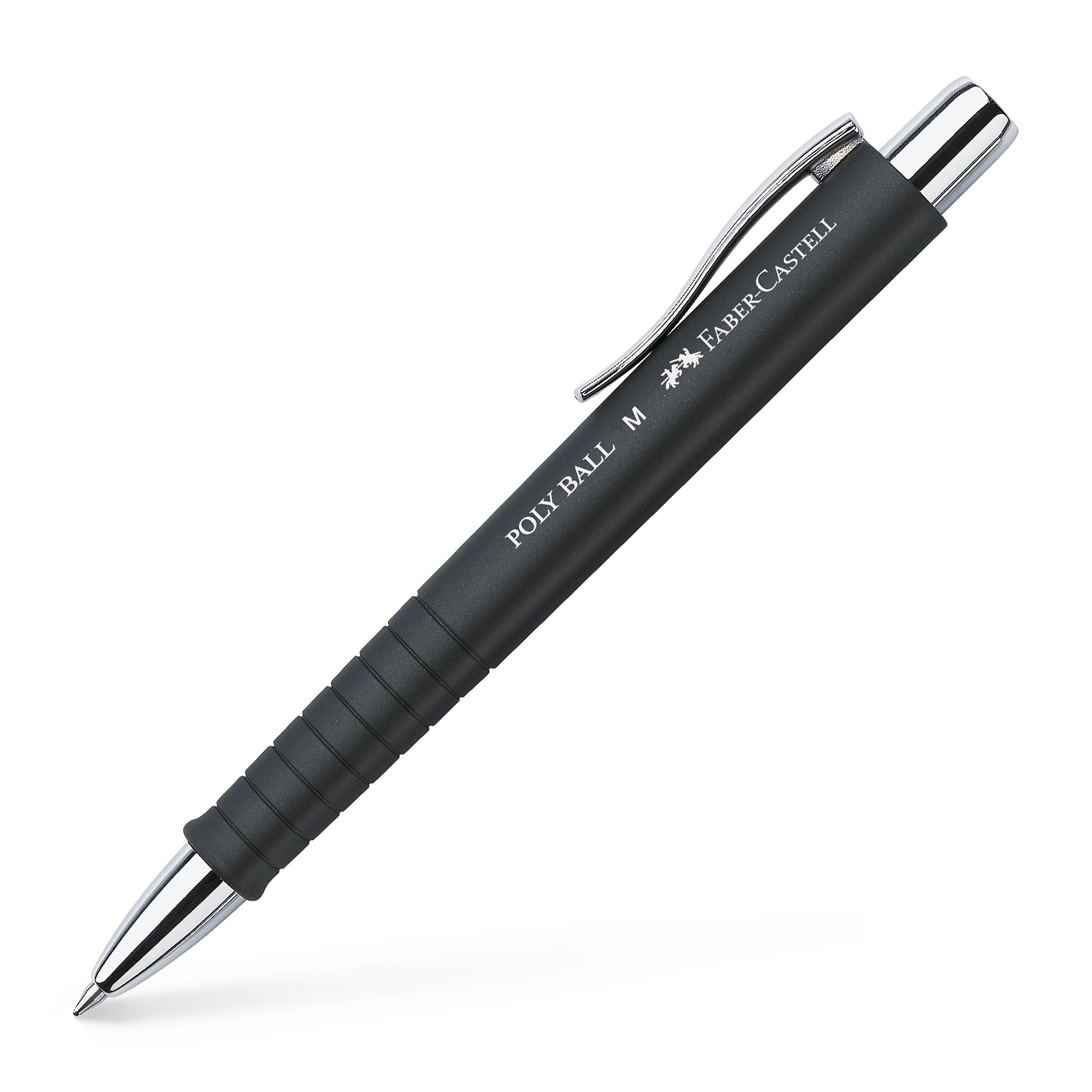 PIX CU MECANISM SI GRIP NEGRU POLY BALL FABER-CASTELL PIX CU MECANISM SI GRIP NEGRU POLY BALL FABER-CASTELL